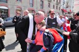 2011 Lourdes Pilgrimage - Archbishop Dolan with Malades (99/267)